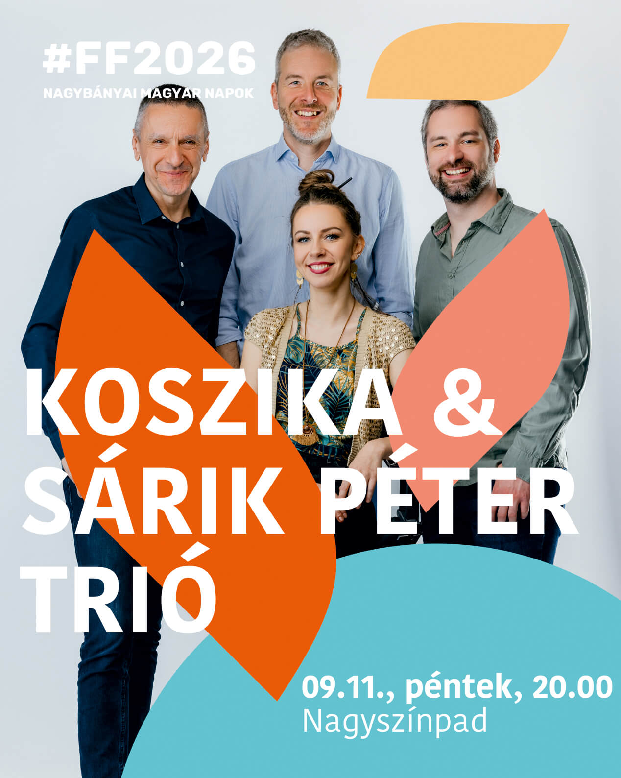 Koszika & Sárik Péter Trió koncert